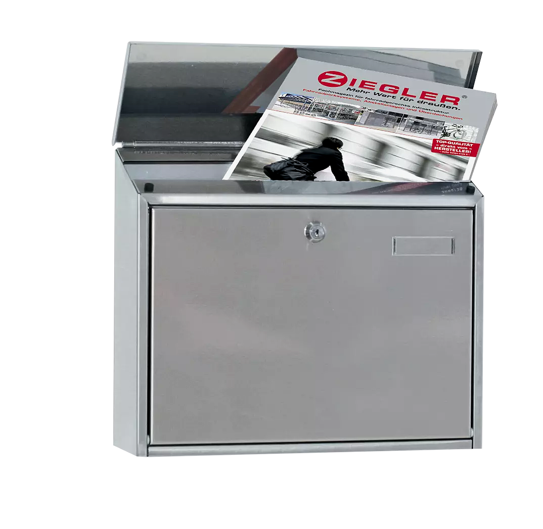 Vorschau: Edelstahl-Briefkasten Vorschau: Edelstahl-Briefkasten TALENCE